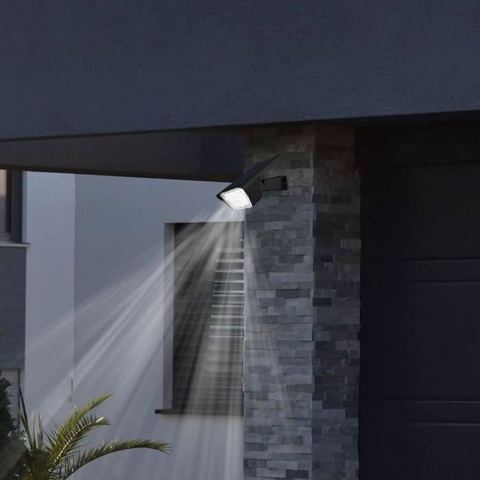 Lumisky Lot de 2 spots solaires Curtis LED blanc froid