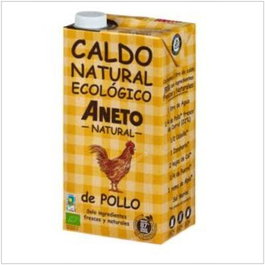 ANETO Bouillon de poulet biologique 1l