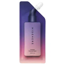 HideHere Collagen Sleeping Mask, Masque de nuit hydratant et nourrissant 25 ml