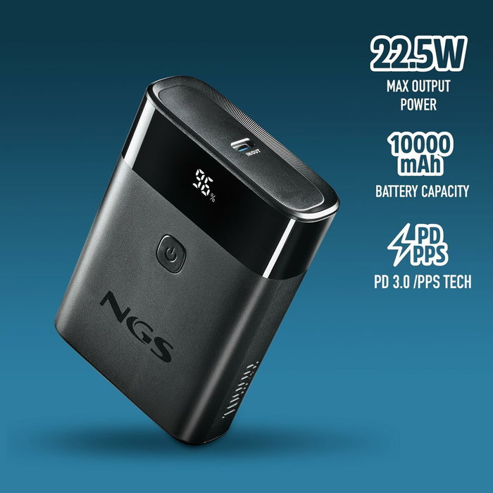 Powerbank NGS TWIX10 Noir 10000 mAh