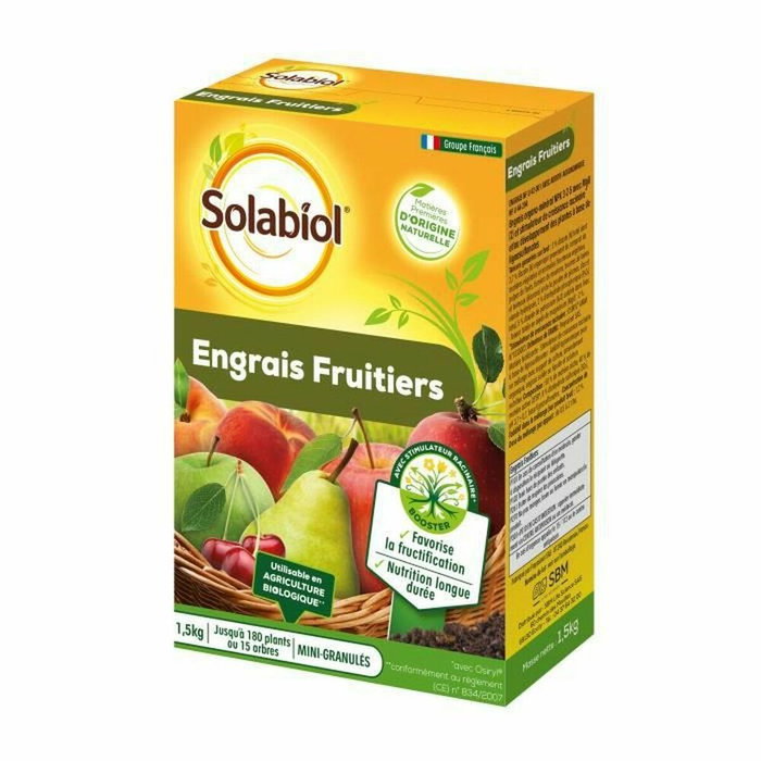 Solabiol Engrais fruitiers 1,5 kg