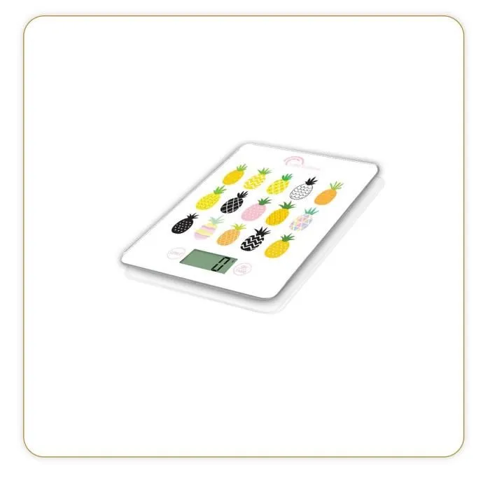 Little Balance Balance Culinaire Design Ananas 5 kg Plateau Verre Trempé 200 x 160 mm Afficheur LCD LITTLE BALANCE Little Balance Balance Culinaire Design Ananas 5 kg Plateau Verre Trempé 200 x 160 mm Afficheur LCD LITTLE BALANCE