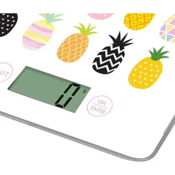 Little Balance Balance Culinaire Design Ananas 5 kg Plateau Verre Trempé 200 x 160 mm Afficheur LCD LITTLE BALANCE Little Balance Balance Culinaire Design Ananas 5 kg Plateau Verre Trempé 200 x 160 mm Afficheur LCD LITTLE BALANCE