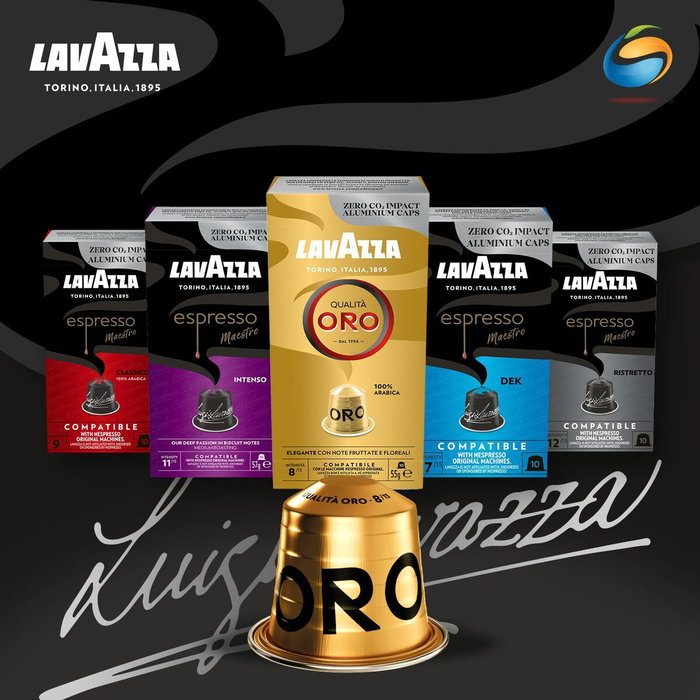 Capsules de café Lavazza 08667 Espresso Intenso 10 Capsules