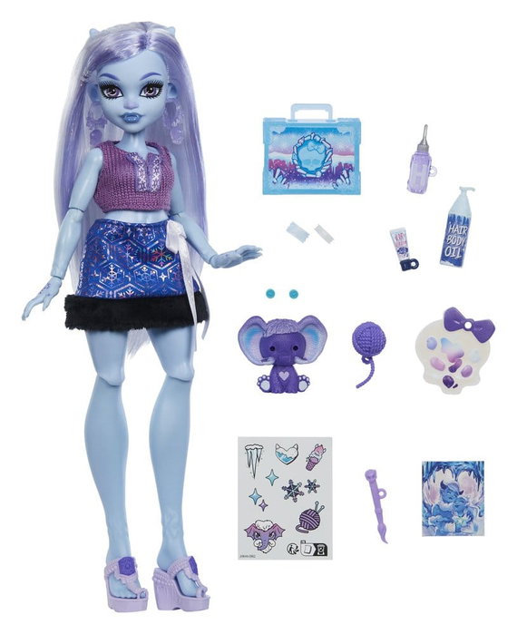 Monster High Self-Scare Secrets poupée Abbey Bominable