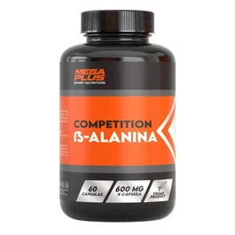 Mega Plus Beta Alanine 60 Gélules - Complément Alimentaire pour l'Endurance Musculaire