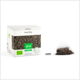ALMA HOME Thé Blanc Mao Feng Infusion 15 Pyramides ECO VEGAN