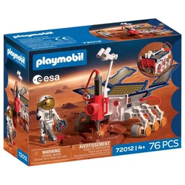 Playmobil 72012 Rover d'exploration sur Mars ESA - Jeu de construction espace 76 pièces - Jouet enfant dès 4 ans