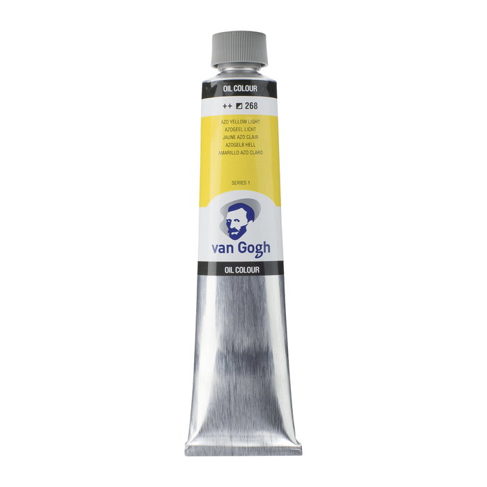 Van Gogh Peinture à l'huile Jaune Azo Clair 268, 200 ml Van Gogh Peinture à l'huile Jaune Azo Clair 268, 200 ml