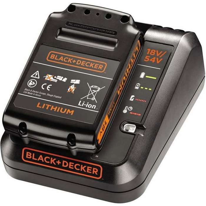 Black + Decker Kit batterie 18V 2 Ah + chargeur BDC2A20-QW
