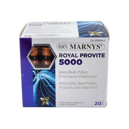 MARNYS Royal Provite 5000 20 Viales Complément Alimentaire Gelée Royale