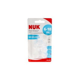 NUK TETINA FC+ 2XL silicone 2ud.