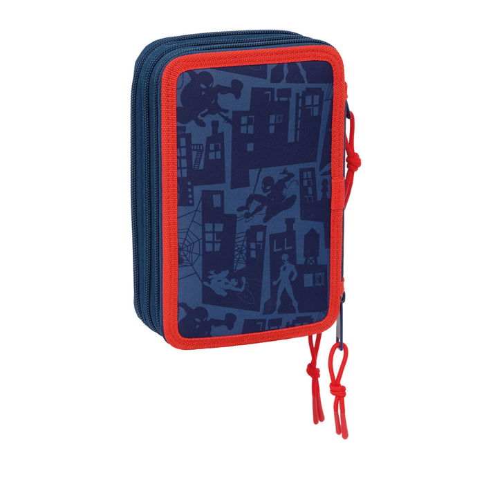 Fourre-tout Spider-Man Bleu 12,5 x 19,5 x 5,5 cm 37 Pièces Fourre-tout Spider-Man Bleu 12,5 x 19,5 x 5,5 cm 37 Pièces