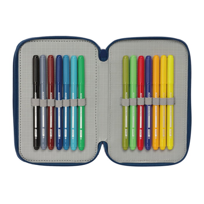 Fourre-tout Spider-Man Bleu 12,5 x 19,5 x 5,5 cm 37 Pièces Fourre-tout Spider-Man Bleu 12,5 x 19,5 x 5,5 cm 37 Pièces