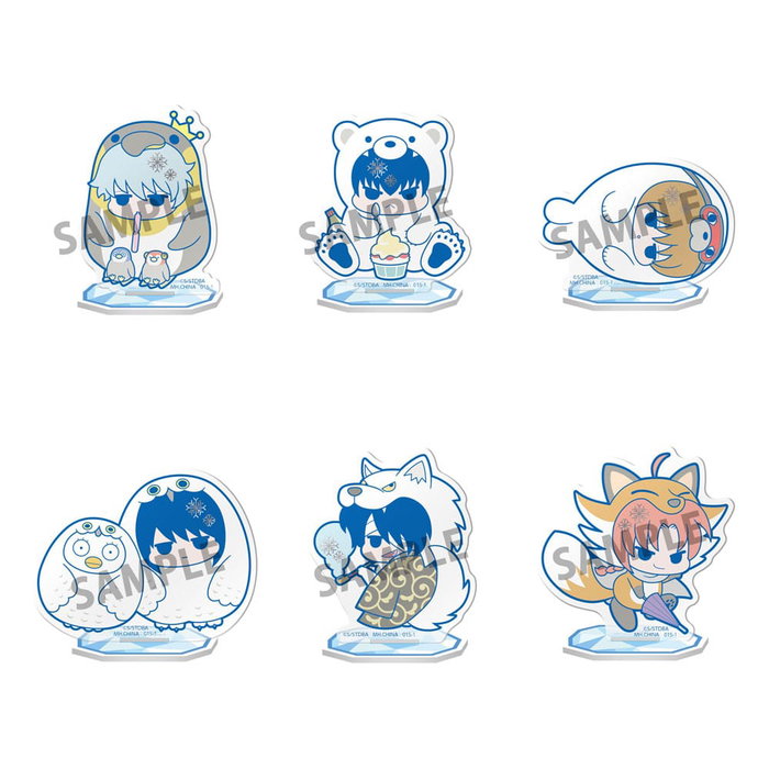 Gintama assortiment figurines acrylique Prince Hata & Animals of Ice 6 cm (6) Gintama assortiment figurines acrylique Prince Hata & Animals of Ice 6 cm (6)