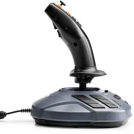 Thrustmaster Joystick SimTask FarmStick Noir - Pour simulateur de farming et équipements lourds - 6 boutons, molette, mini-stick