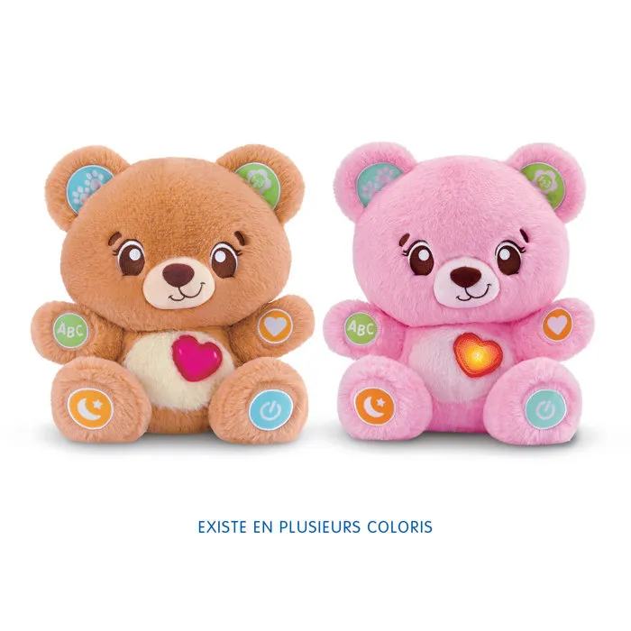 Vtech Baby Bonbon, mon ourson à personnaliser Rose