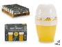 Ibergarden Lot de 2 Désodorisants Gel 140 g Citronnelle 14x9,5x7 cm (Set de 24)