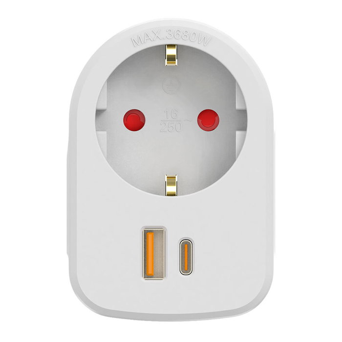 Simon Chargeur mural CL610306 Blanc