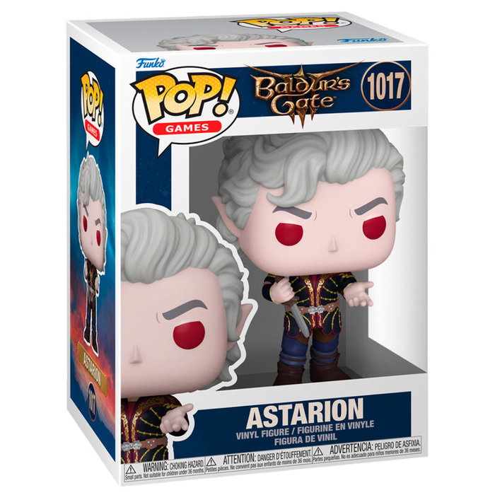 Funko POP! Figura Vinyl - Baldur's Gate III - Astarion - 9 cm Funko POP! Figura Vinyl - Baldur's Gate III - Astarion - 9 cm