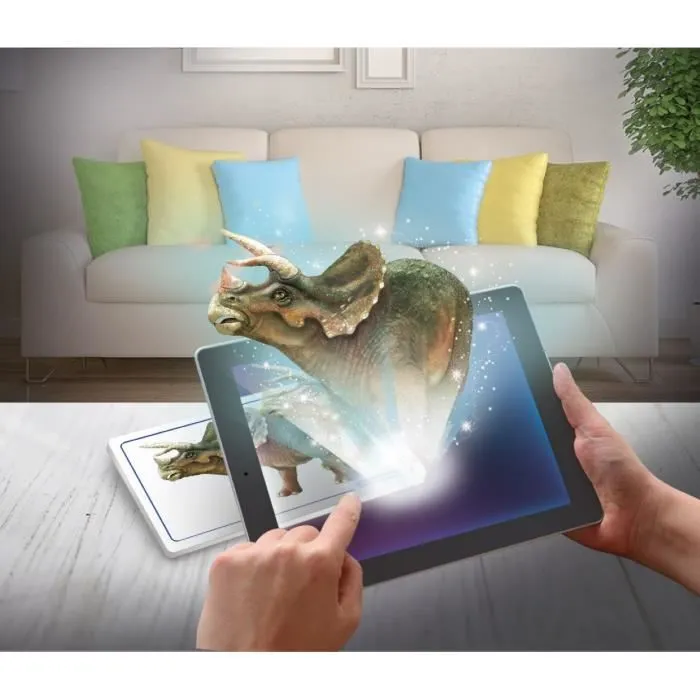 Clementoni Science & Jeu - Archéo Ludic Proies et Prédateurs - Coffret de Fouille Paléontologique avec Squelettes Phosphorescents de Dinosaures T-rex et Tricératops Clementoni Science & Jeu - Archéo Ludic Proies et Prédateurs - Coffret de Fouille Paléontologique avec Squelettes Phosphorescents de Dinosaures T-rex et Tricératops