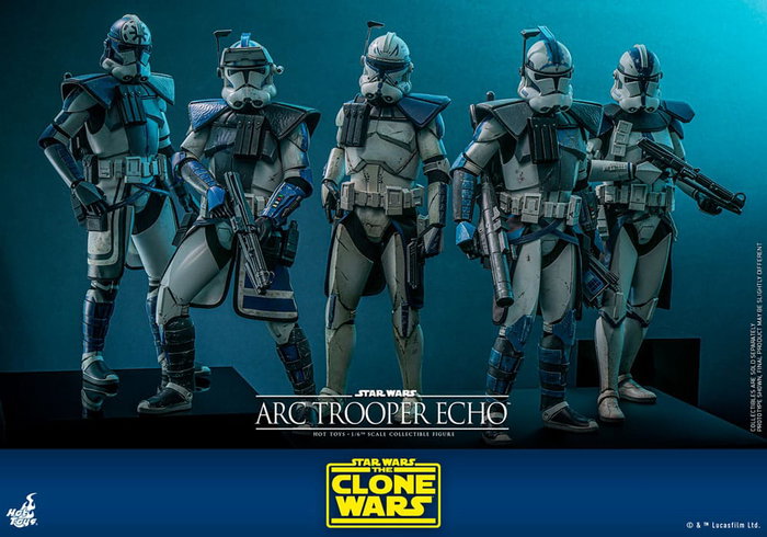 Star Wars: The Clone Wars figurine 1/6 Arc Trooper Echo 30 cm Star Wars: The Clone Wars figurine 1/6 Arc Trooper Echo 30 cm