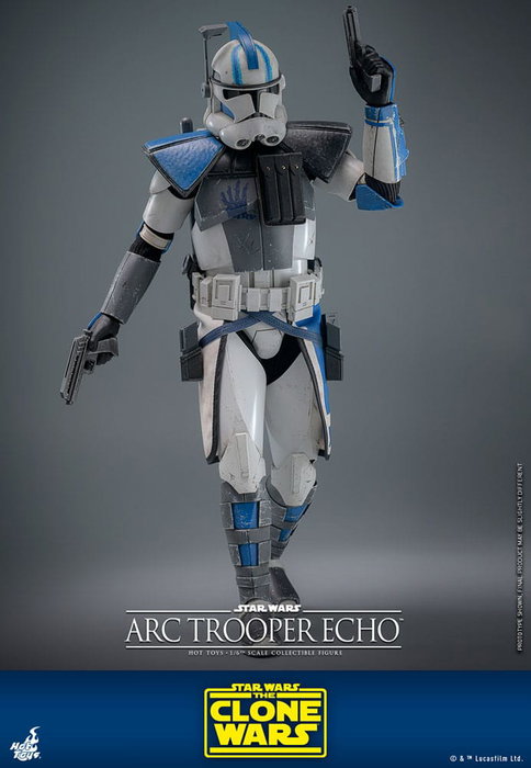Star Wars: The Clone Wars figurine 1/6 Arc Trooper Echo 30 cm Star Wars: The Clone Wars figurine 1/6 Arc Trooper Echo 30 cm
