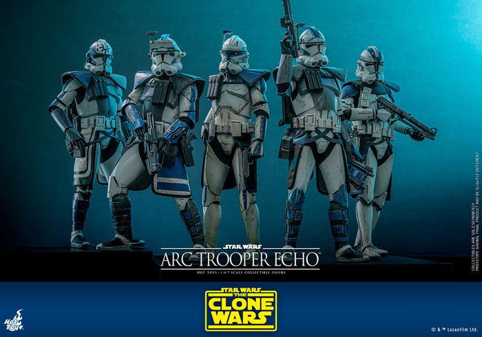 Star Wars: The Clone Wars figurine 1/6 Arc Trooper Echo 30 cm Star Wars: The Clone Wars figurine 1/6 Arc Trooper Echo 30 cm
