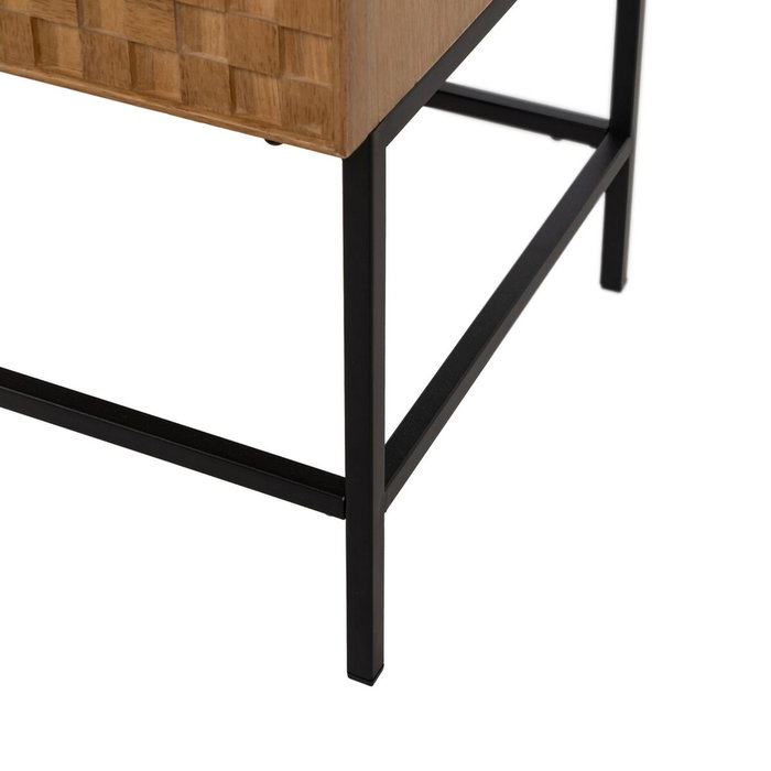 BigBuy Home Buffet MARIGNI Noir Naturel BigBuy Home Buffet MARIGNI Noir Naturel