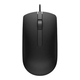 Dell MS116 Souris Optique USB Câblée Noire 2 Boutons Molette 1000 DPI 1.8m