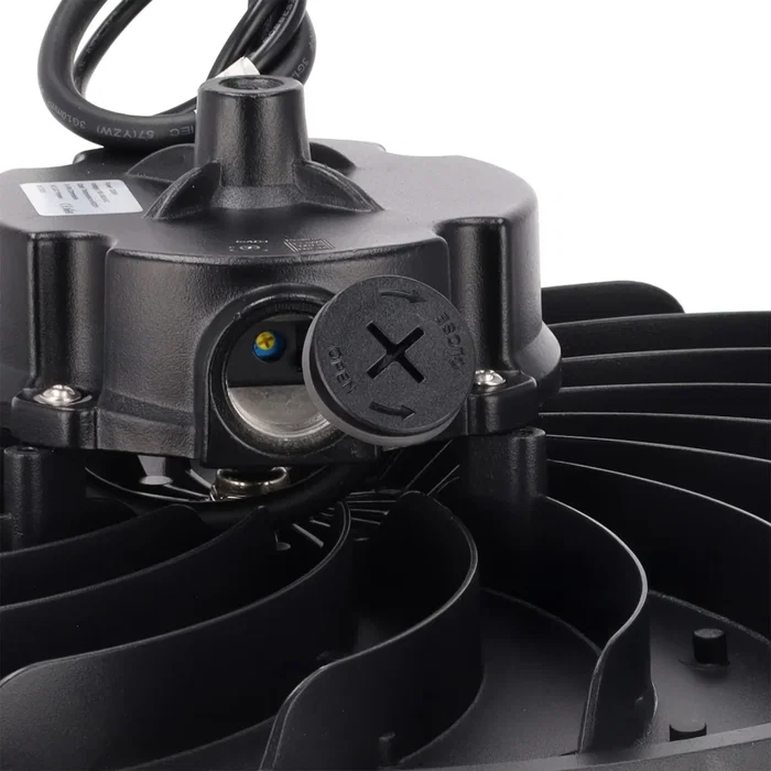 LIFUD Campana LED 200W Osram, 36000 Lumen 6000K, IP65, Réglable 0-10V, Durée de vie 100000h