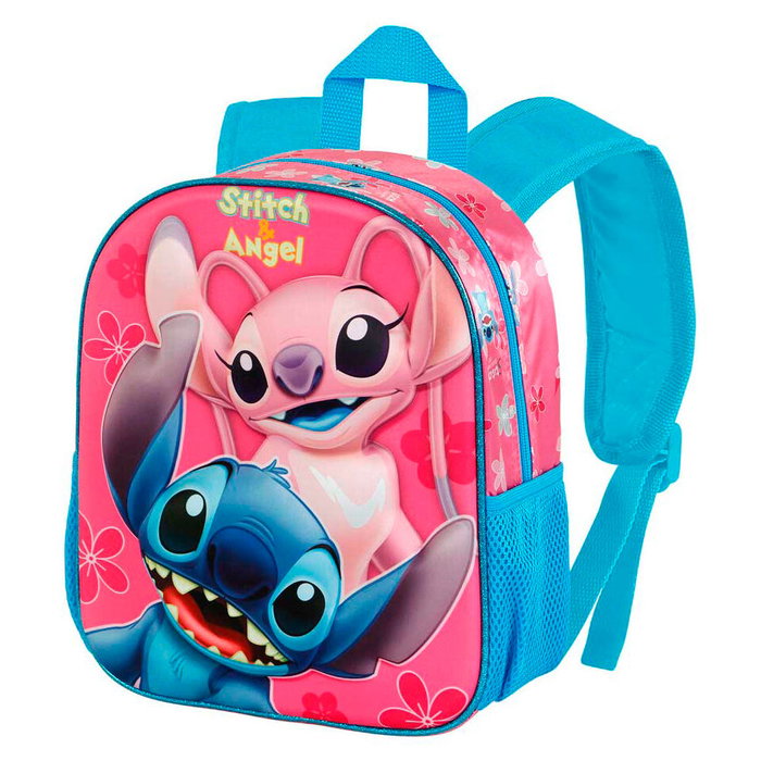 KARACTERMANIA Sac à dos enfant Disney Stitch 3D, 31 cm, compartiment principal à fermeture éclair, 2 poches latérales en mesh KARACTERMANIA Sac à dos enfant Disney Stitch 3D, 31 cm, compartiment principal à fermeture éclair, 2 poches latérales en mesh