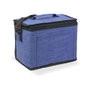 Hidalgo Glacière portable 10 L design jean bleu avec garniture et bandoulière ajustable noire, 28 x 16 x 22 cm