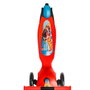 DEQUBE Patinette 3 Roues avec Lumières LED - Sous Licence Hot Wheels - Hauteur Réglable - Pour Enfants de 2 à 6 Ans