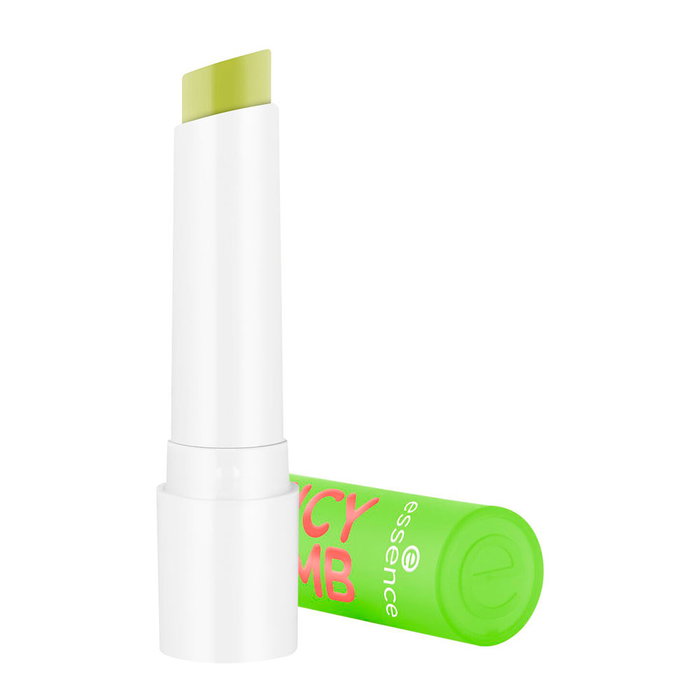 Essence Baume à lèvres Juicy Bomb #04-Kiwi To My Heart, Teinte Intense, Effet Brillant, Parfum Fruité, 2.50g