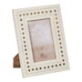 BigBuy Home Cadre photo Crème Doré Résine Cuivre 10 x 15 cm