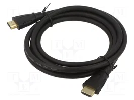 ART Câble HDMI 2.1 de 2m, noir, connecteurs HDMI mâle
