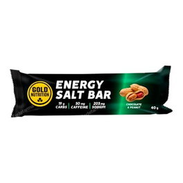 GOLD NUTRITION ENDURANCE SALT BAR choco-cacahuete 15ud.