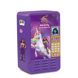 VTech - L'École des Licornes - KidiSecrets, Mon Casier Magic Locker - Casier personnalisable et sécurisé - Violet - Langue française