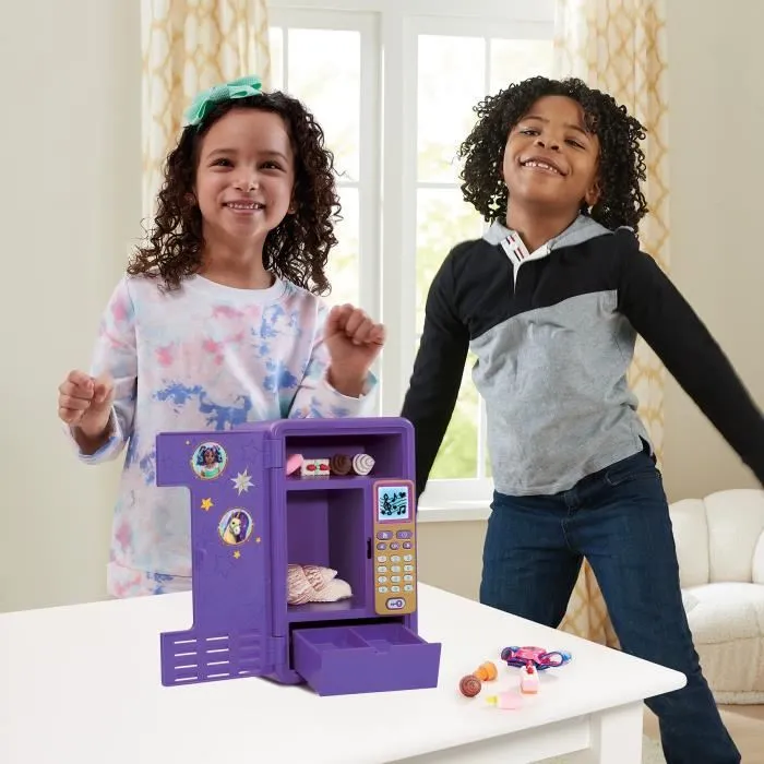 VTech - L'École des Licornes - KidiSecrets, Mon Casier Magic Locker - Casier personnalisable et sécurisé - Violet - Langue française VTech - L'École des Licornes - KidiSecrets, Mon Casier Magic Locker - Casier personnalisable et sécurisé - Violet - Langue française