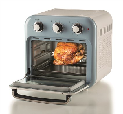 Ariete Vintage Air Fryer et Mini-Four Bleu 16L