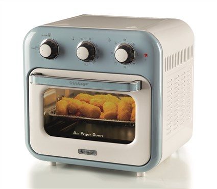 Ariete Vintage Air Fryer et Mini-Four Bleu 16L