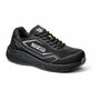 Sparco Botines Linford S1Ps Esd Taille 45 Bk S0754545NR Chaussures Sécurité Style Running Tige Tissu Sans Couture 3D Transpirable Semelle EVA Caoutchouc FO+HRO