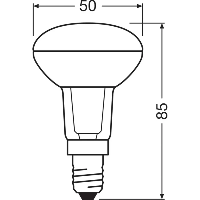 LEDVANCE Ampoule LED R50 Réflecteur E14 LEDVANCE Ampoule LED R50 Réflecteur E14