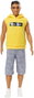 Mattel Poupée Ken Fashionista Modèles Assortis - Dernière Mode, Langue: Espagnol, Âge: 3 ans et plus