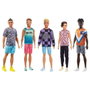 Mattel Poupée Ken Fashionista Modèles Assortis - Dernière Mode, Langue: Espagnol, Âge: 3 ans et plus