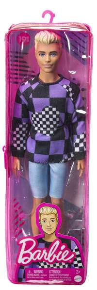 Mattel Poupée Ken Fashionista Modèles Assortis - Dernière Mode, Langue: Espagnol, Âge: 3 ans et plus Mattel Poupée Ken Fashionista Modèles Assortis - Dernière Mode, Langue: Espagnol, Âge: 3 ans et plus