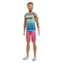 Mattel Poupée Ken Fashionista Modèles Assortis - Dernière Mode, Langue: Espagnol, Âge: 3 ans et plus