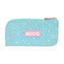 Trousse d'écolier Moos Butterflies Bleu clair 23 x 11 x 1 cm
