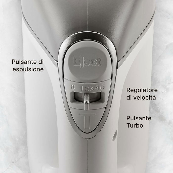 Mixeur/mélangeur de pâte UFESA 70306099 Blanc Gris